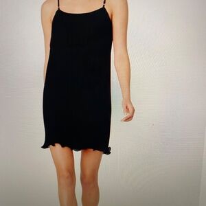 MILLY,  Wilhemina Slip Dress, Black, Size 2, EUC